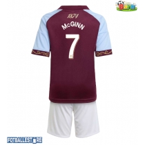 Aston Villa John McGinn #7 Hjemmedraktsett Barn 2025-26 Kortermet (+ Korte bukser)